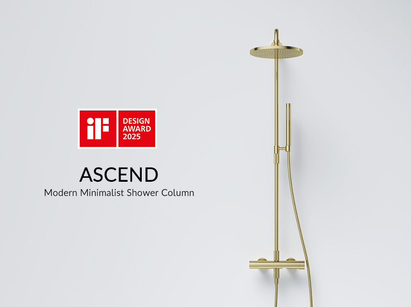 Flova Ascend Shower Column Wins iF Award