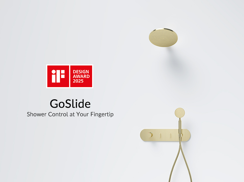 Flova Ascend GoSlide Concealed Shower Mixer Wins iF Award